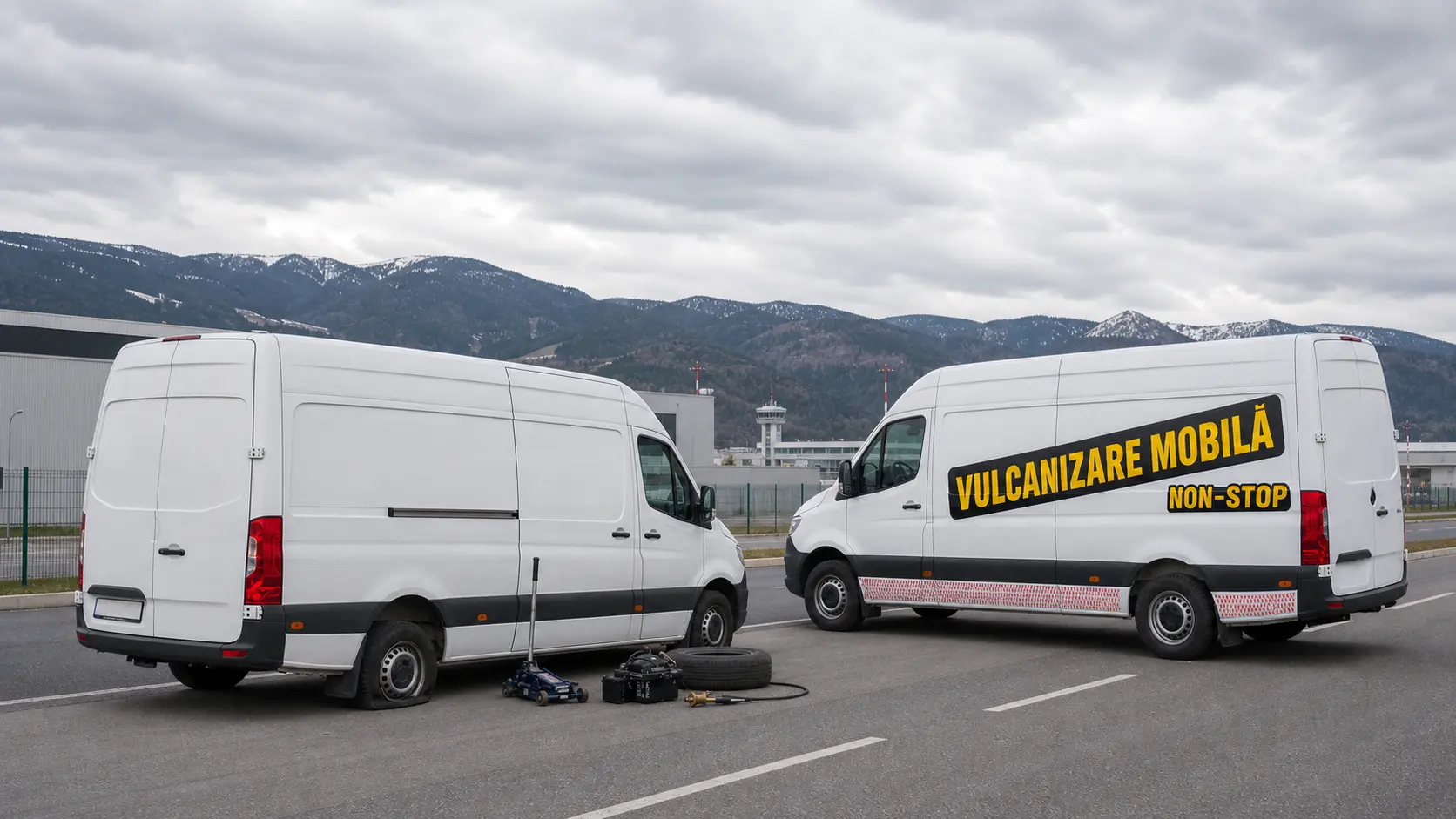 Vulcanizare mobilă non-stop în Codlea